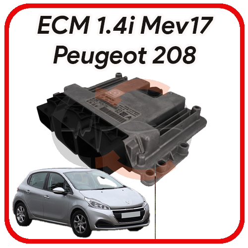 Centralina Motore Peugeot 208 1.4i benziene e gpl con gestione Bosch Mev17